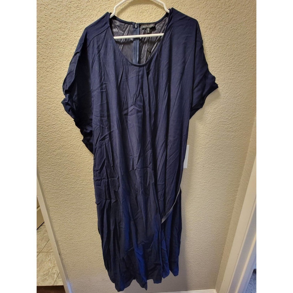 NWT Universal Standard Vesper Workwear Dress Navy Size 4XL
